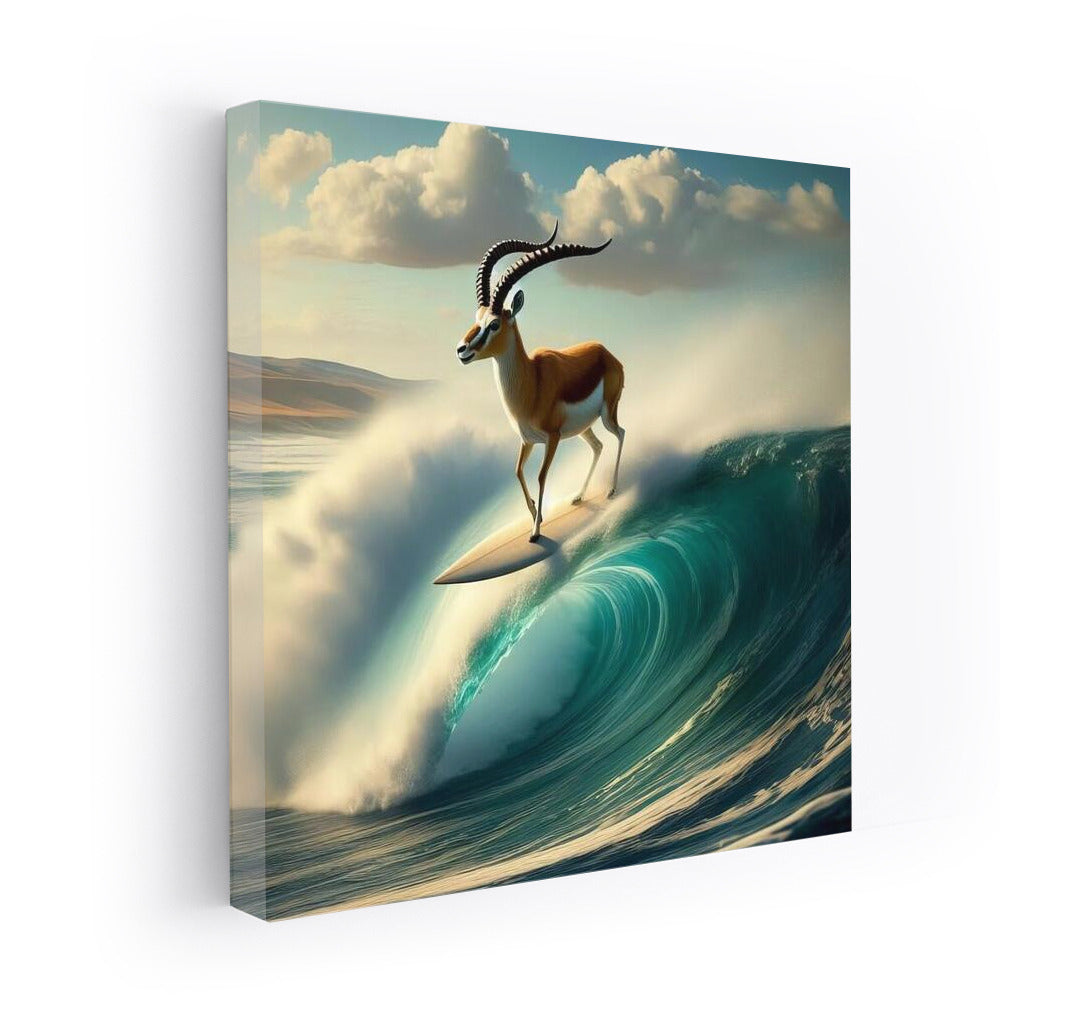 Surfing Antelope: Conquering the Giant Wave