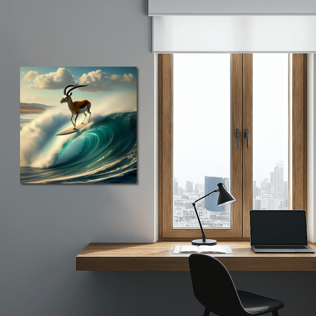 Surfing Antelope: Conquering the Giant Wave