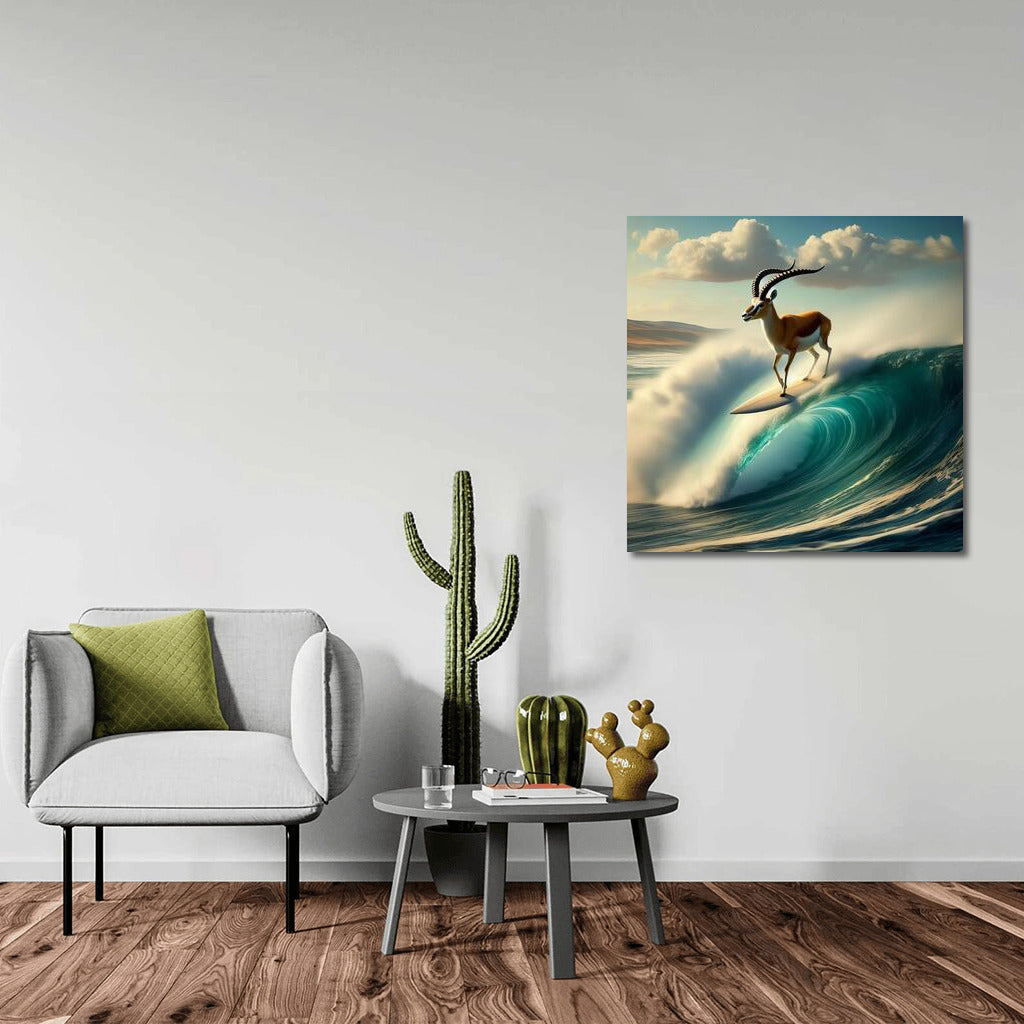 Surfing Antelope: Conquering the Giant Wave