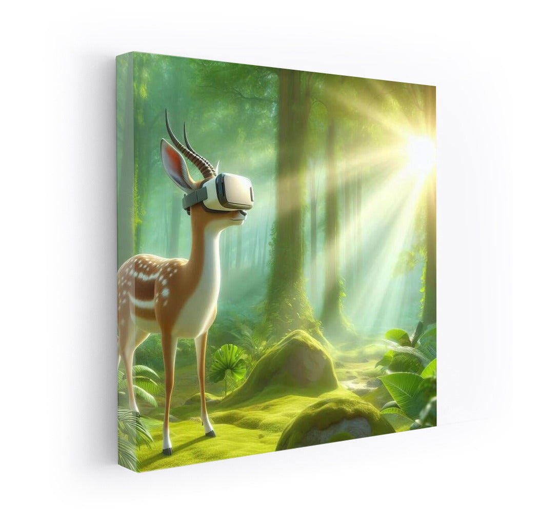 Antelope in the Fairytale Forest: Journey Between Realities