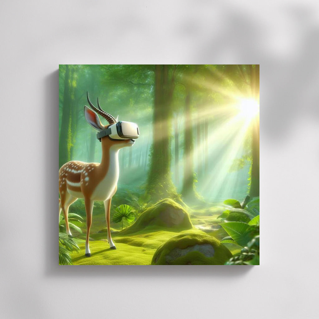 Antelope in the Fairytale Forest: Journey Between Realities