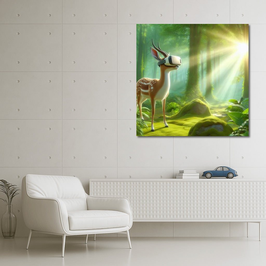 Antelope in the Fairytale Forest: Journey Between Realities