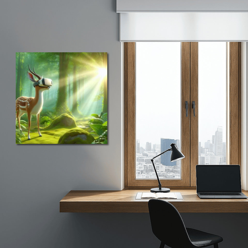 Antelope in the Fairytale Forest: Journey Between Realities