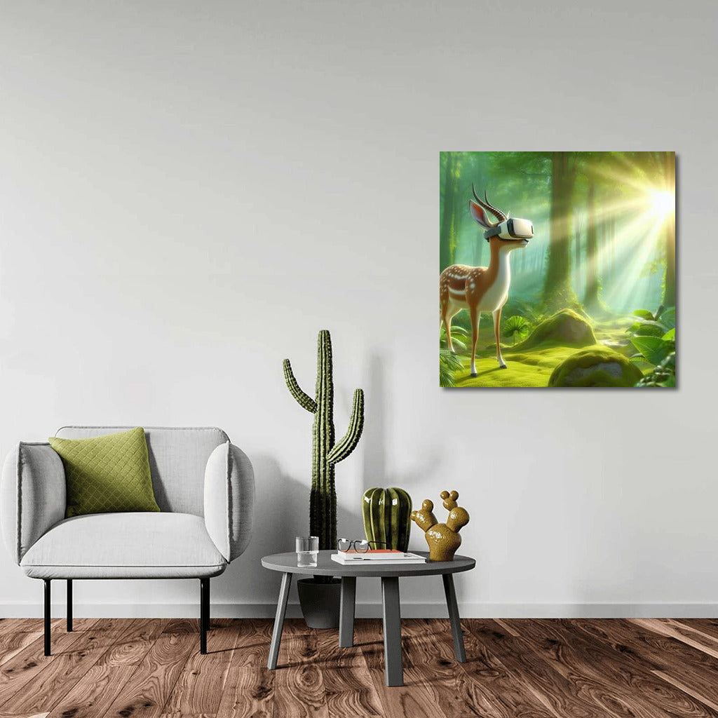Antelope in the Fairytale Forest: Journey Between Realities