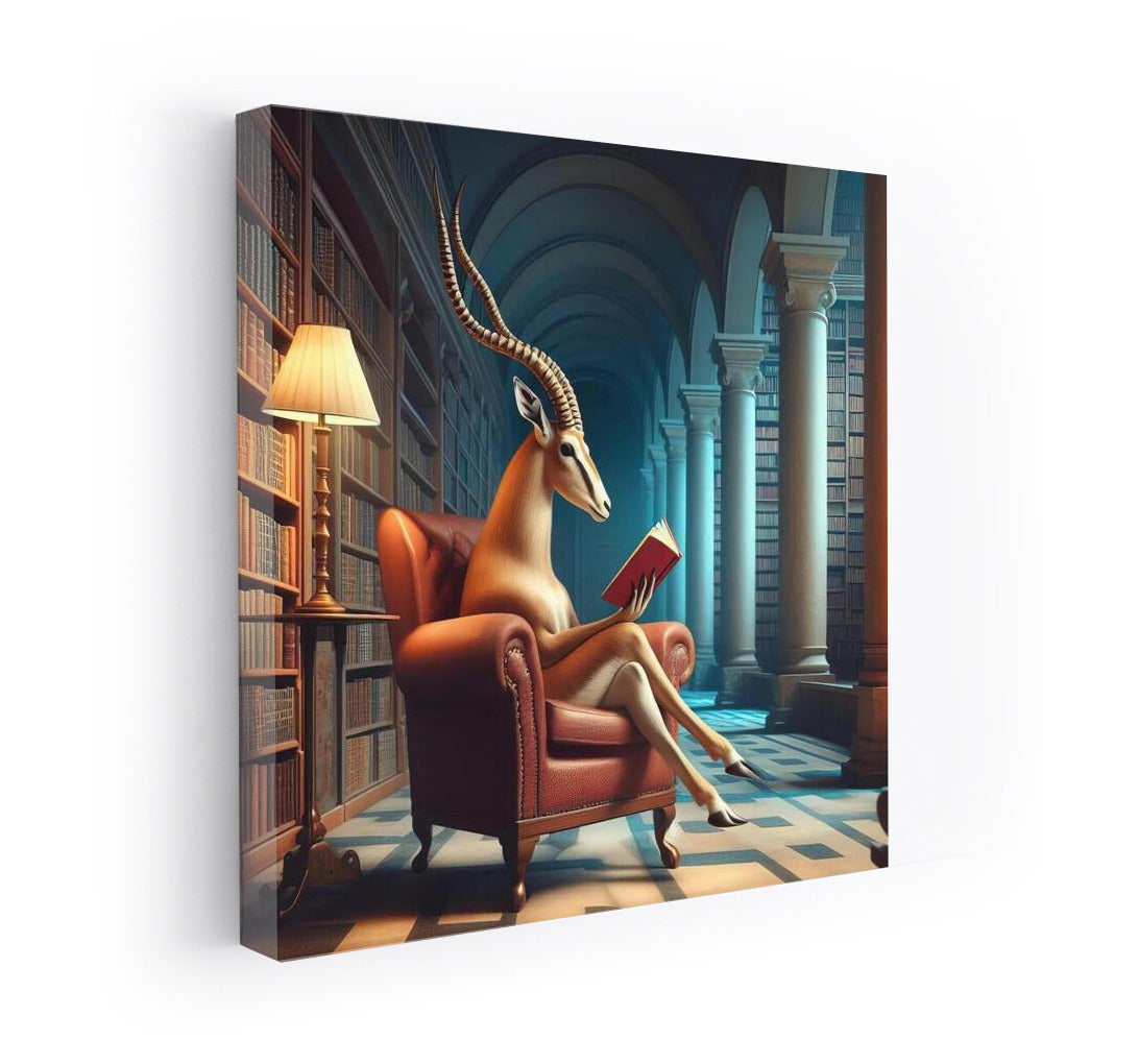 Antelope in the Library: Comfort and Wisdom on Your Wall