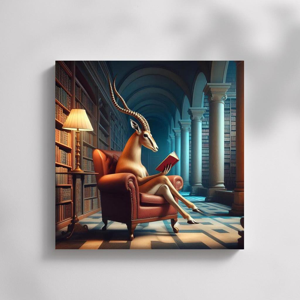 Antelope in the Library: Comfort and Wisdom on Your Wall