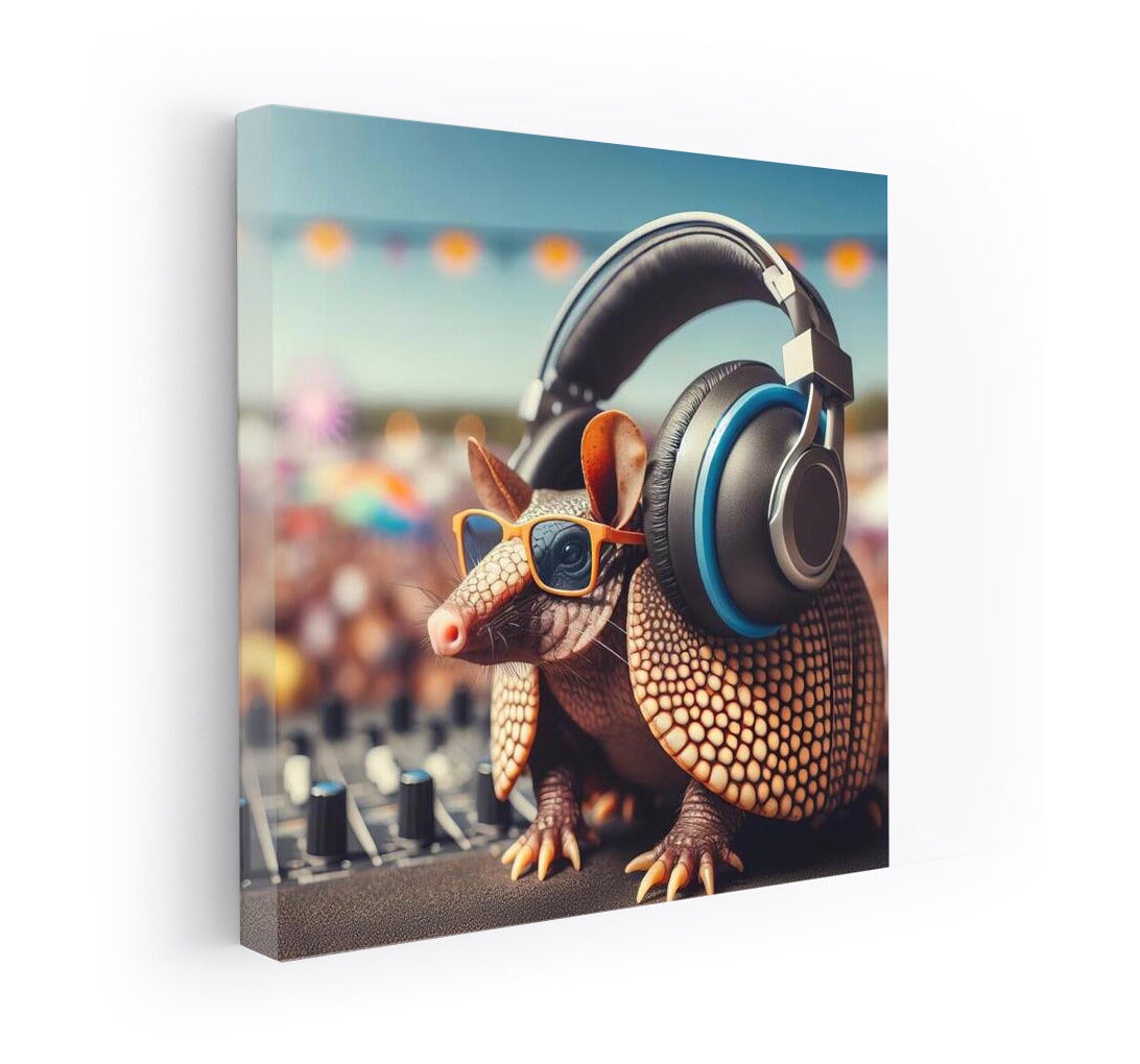 Battleship in Rhythm: Stylish Headphones at the Music Festival