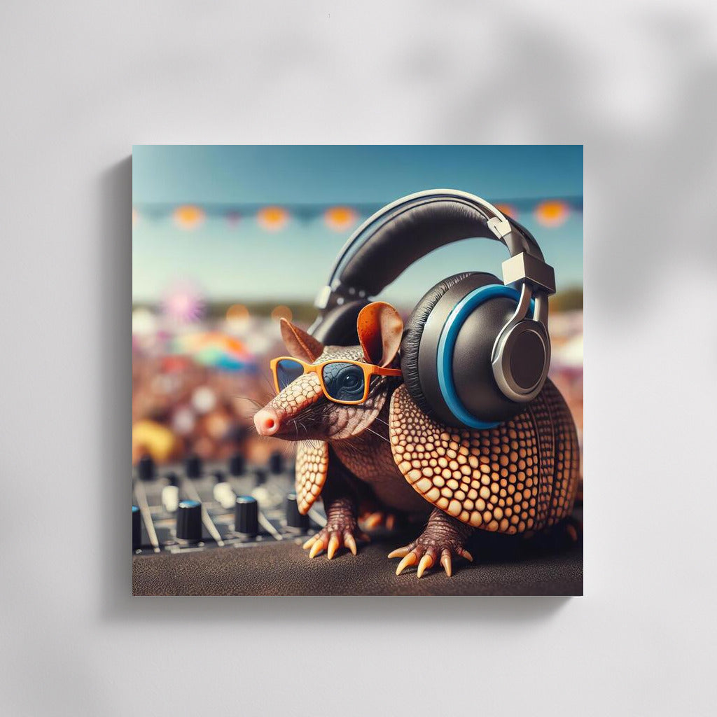 Battleship in Rhythm: Stylish Headphones at the Music Festival