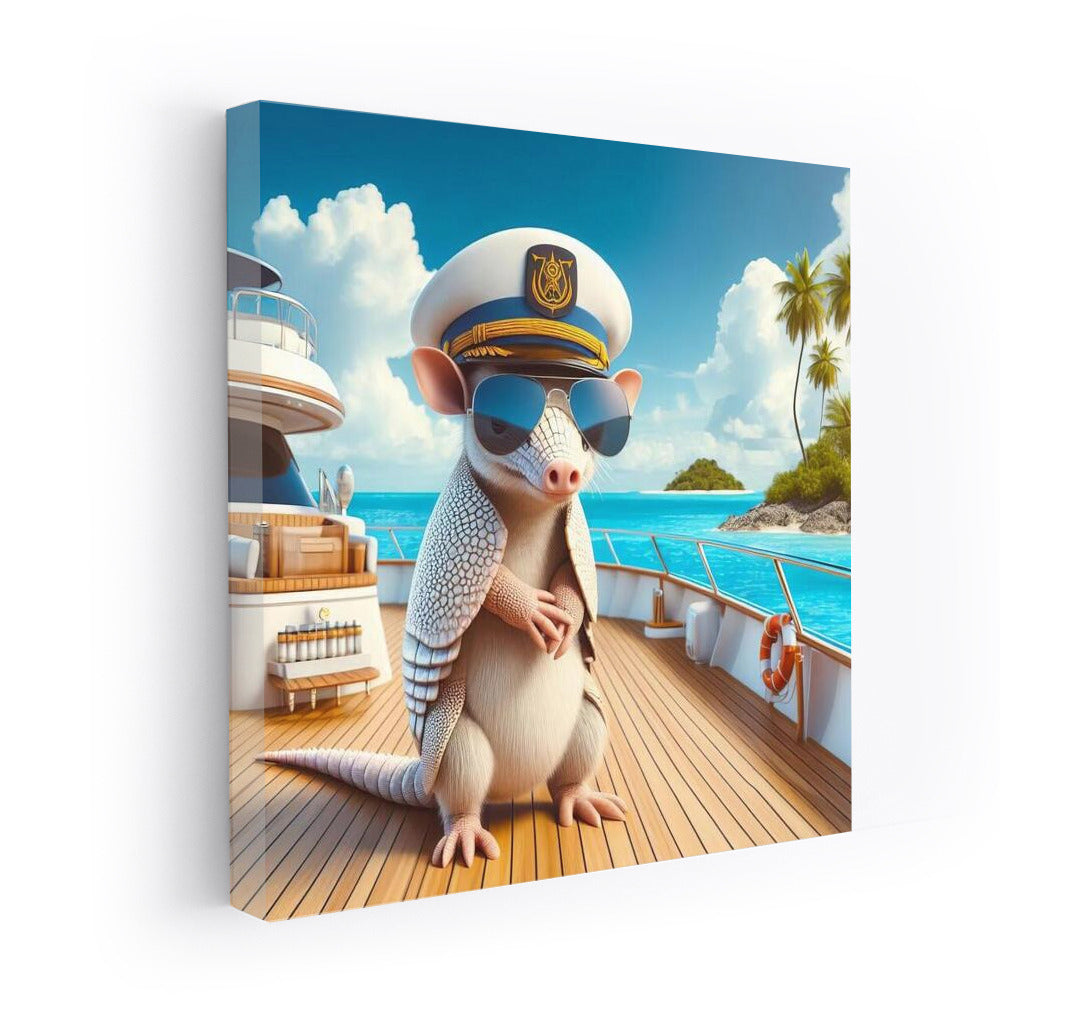 Battleship Captain on a Luxury Yacht: Dream Voyage