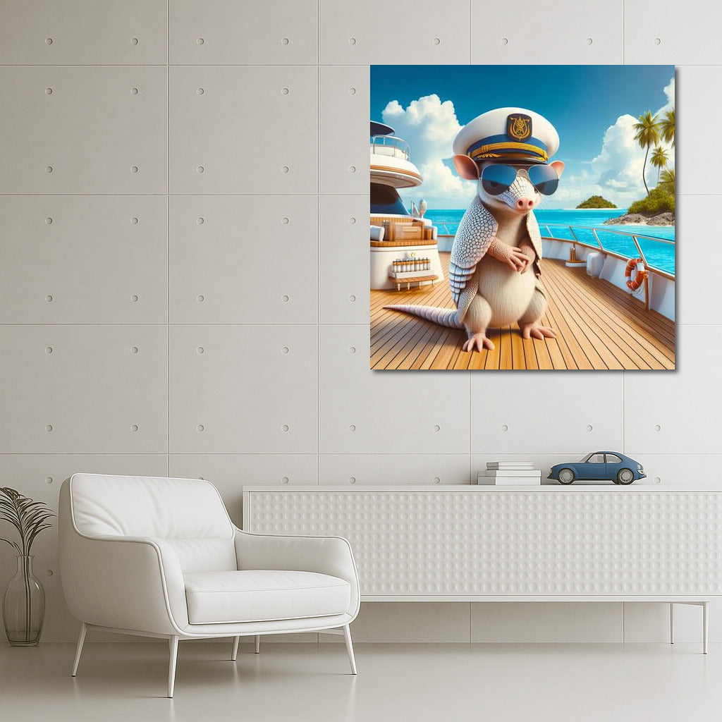 Battleship Captain on a Luxury Yacht: Dream Voyage
