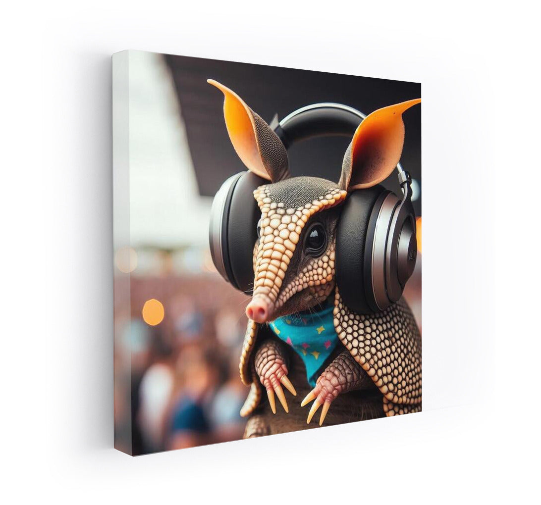 Battleship at the Festival: Rhythm in Stylish Headphones