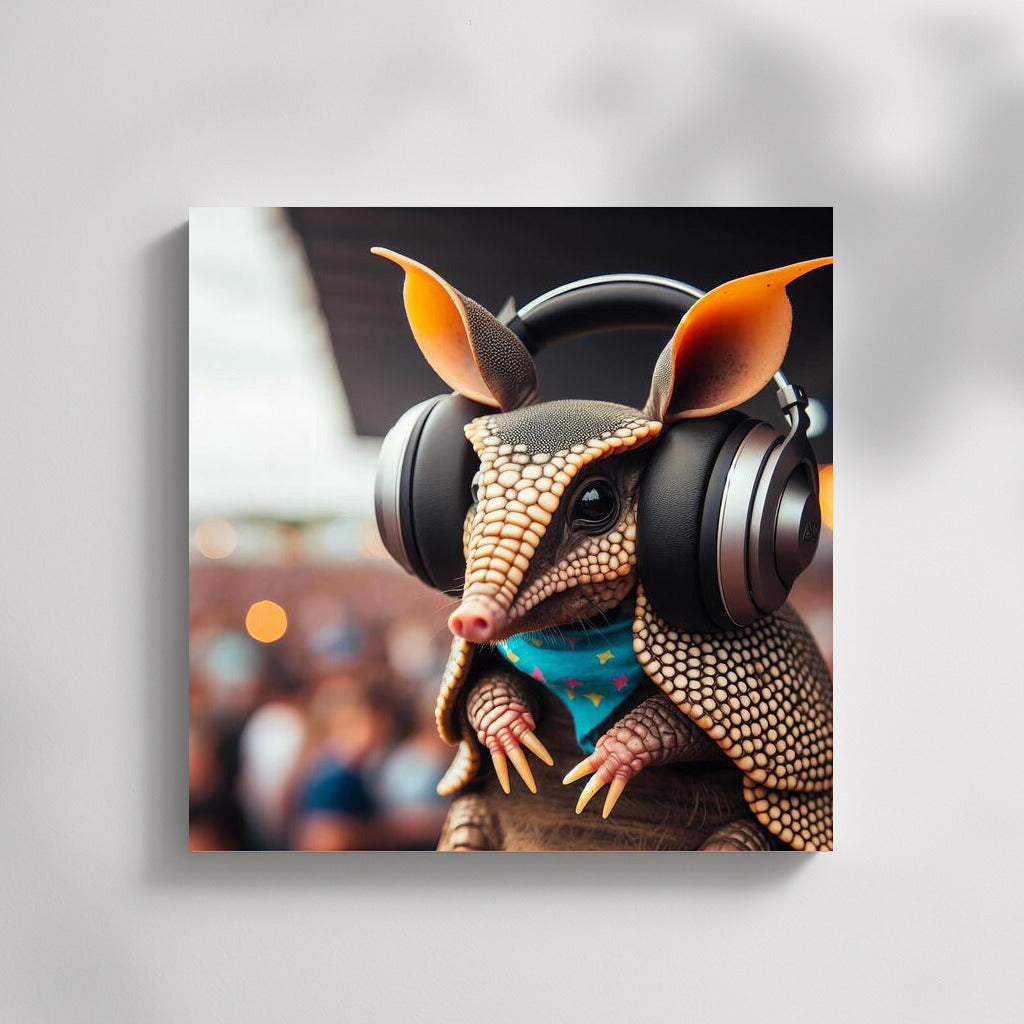 Battleship at the Festival: Rhythm in Stylish Headphones