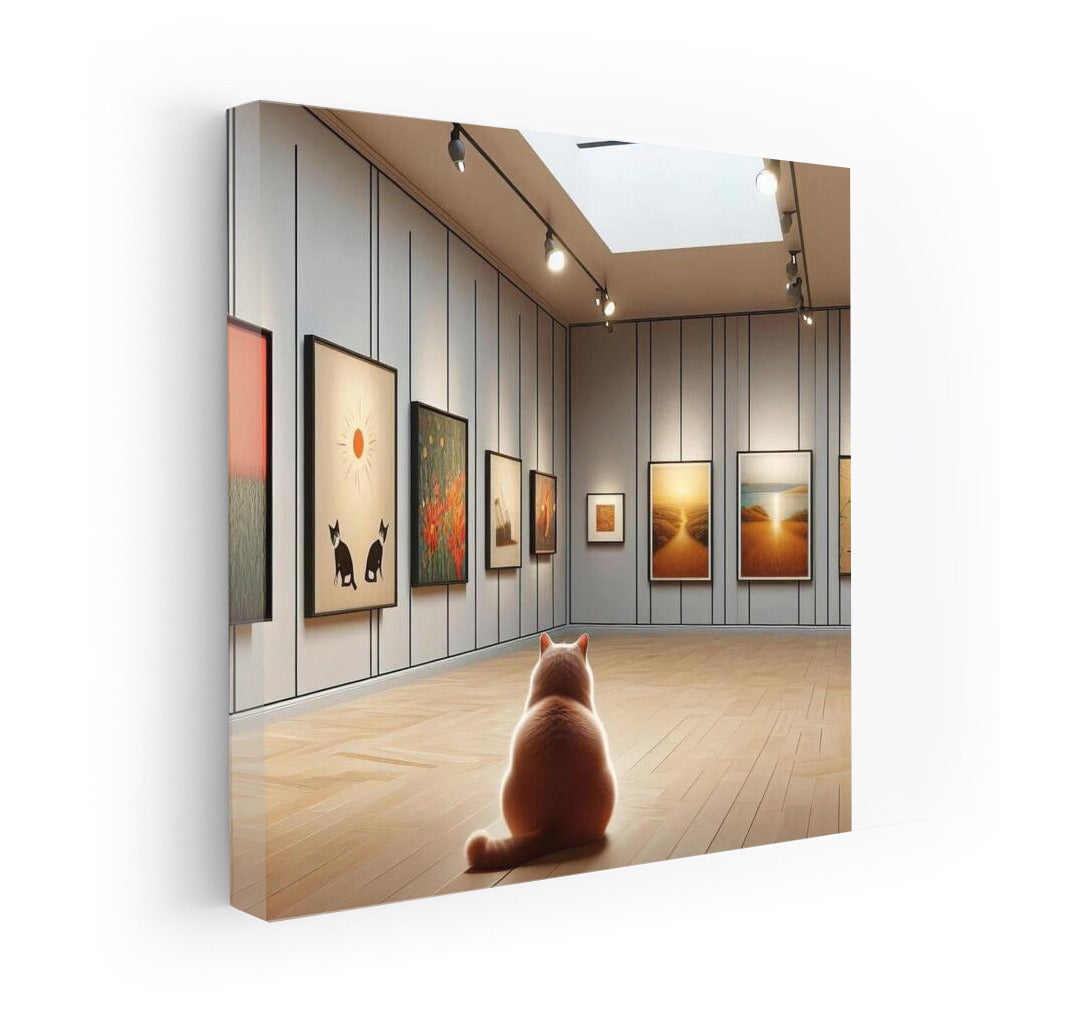 Cat in the Gallery: Minimalism and Modern Masterpieces