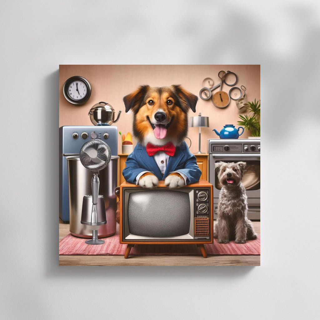 Australian Shepherd Showman in the World of Living Devices