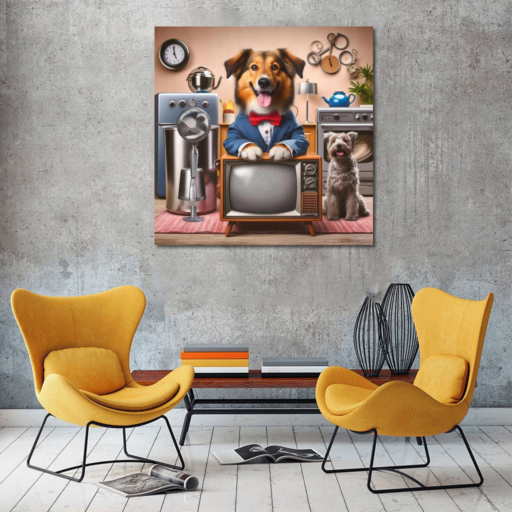Australian Shepherd Showman in the World of Living Devices
