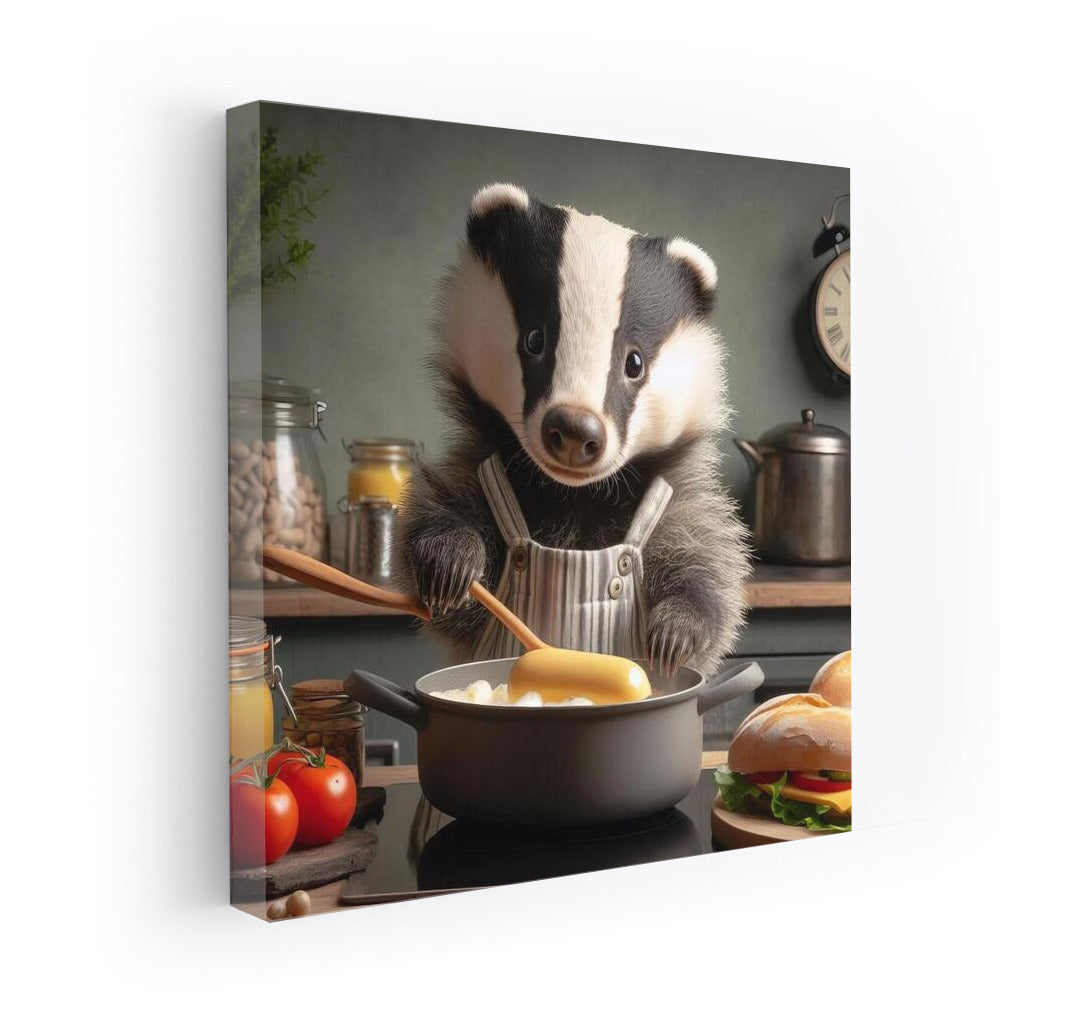 The Magic Badger: Dinner in the Kitchen