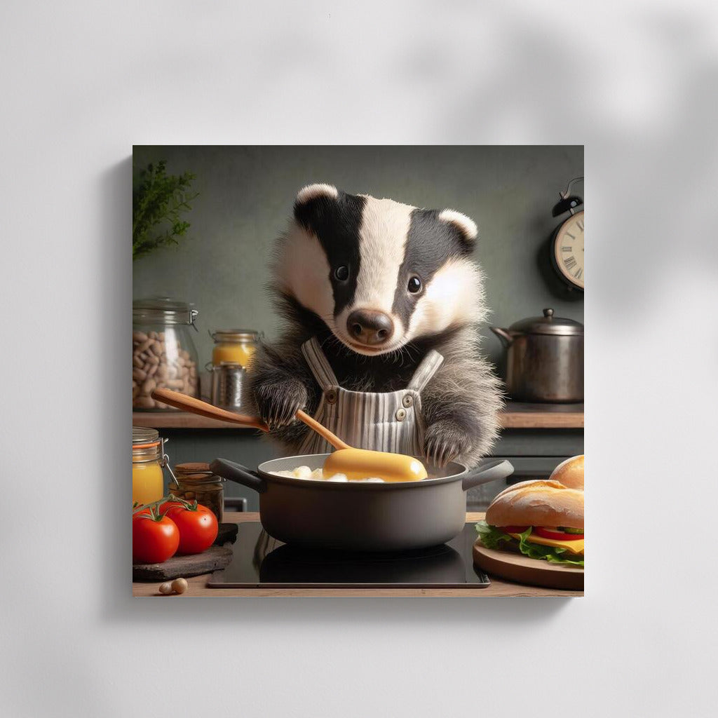 The Magic Badger: Dinner in the Kitchen