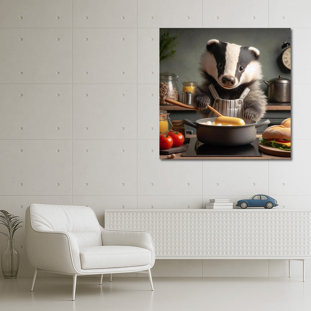 The Magic Badger: Dinner in the Kitchen