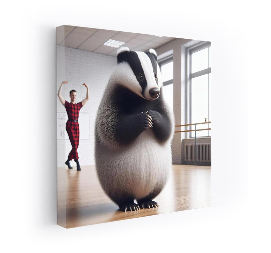 Dancing Badger: First Steps in Dance Class