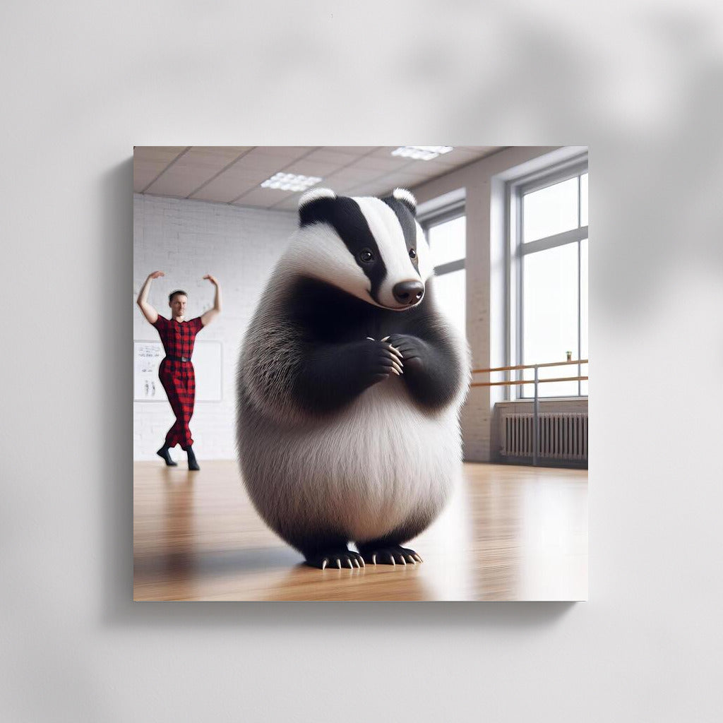 Dancing Badger: First Steps in Dance Class