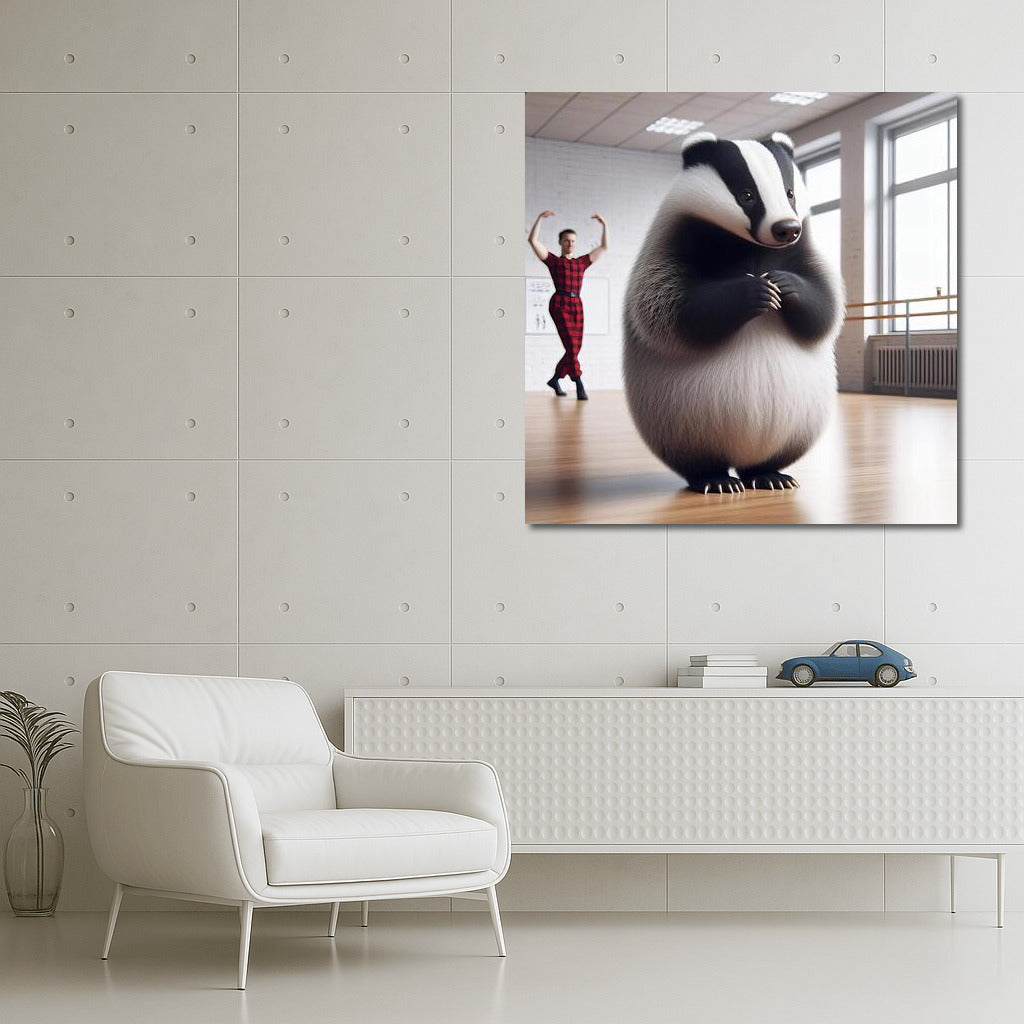 Dancing Badger: First Steps in Dance Class