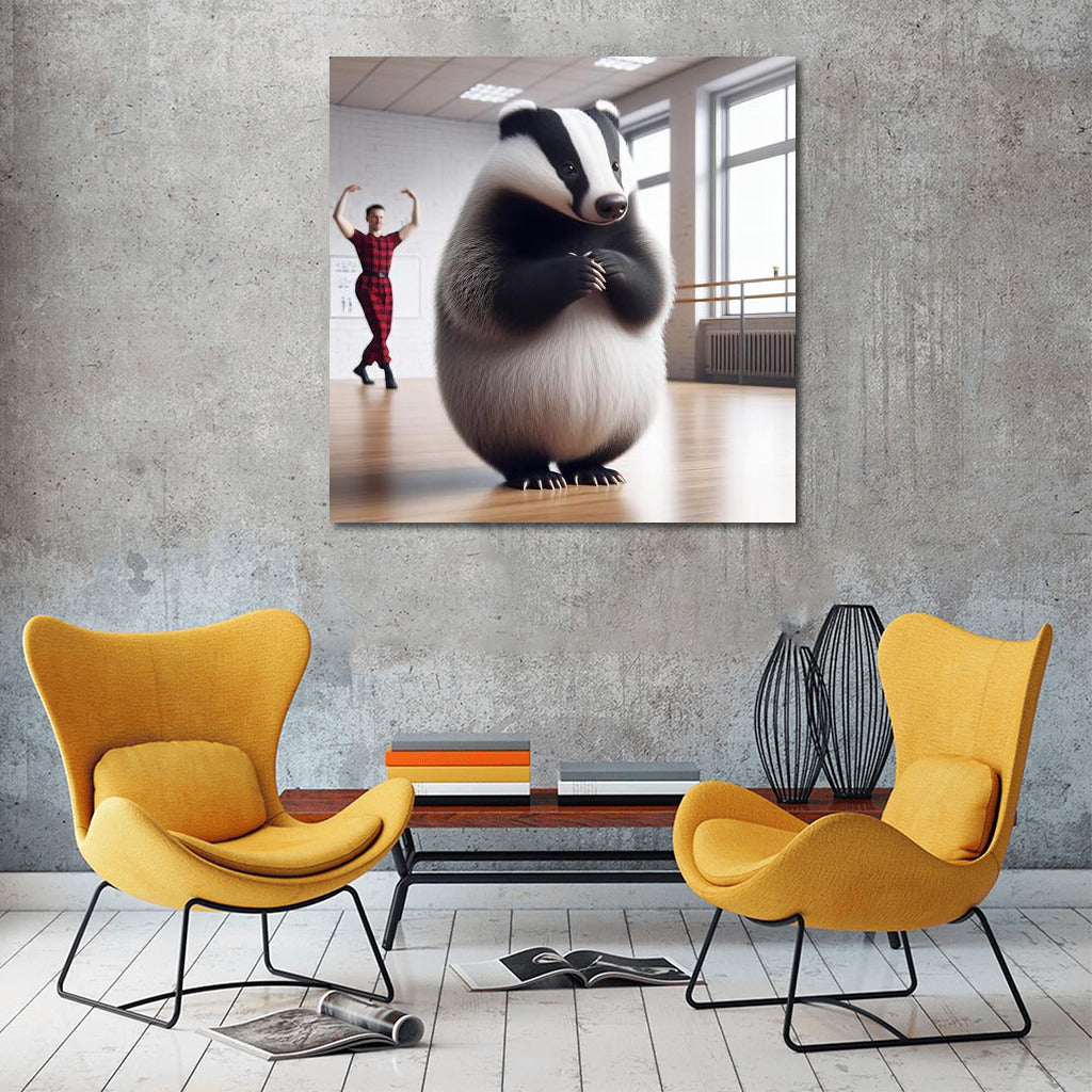 Dancing Badger: First Steps in Dance Class