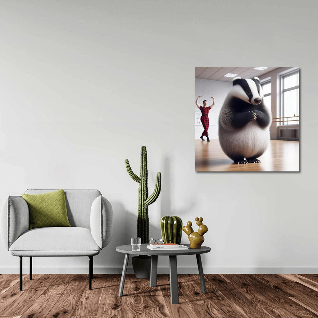 Dancing Badger: First Steps in Dance Class