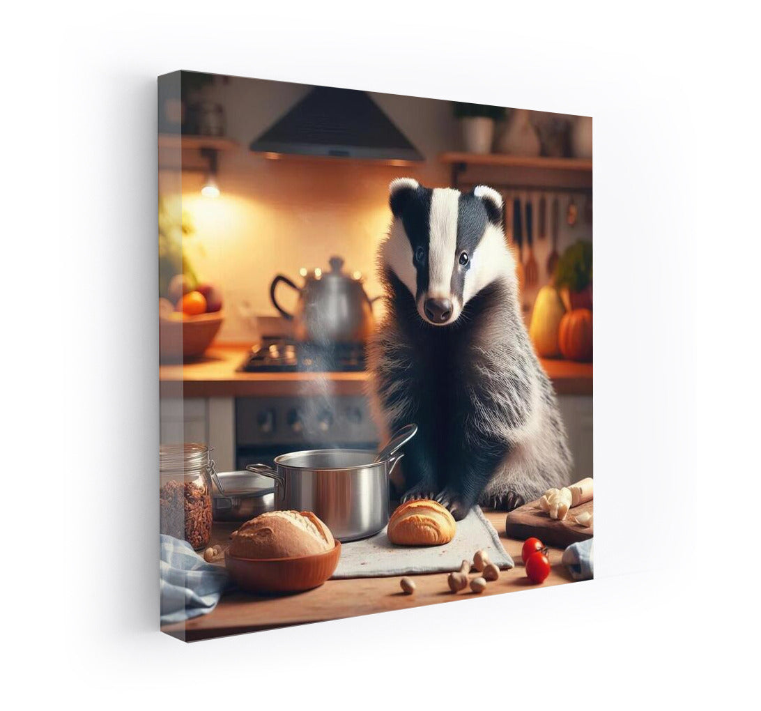 Chef Badger: Culinary Adventure in the Kitchen