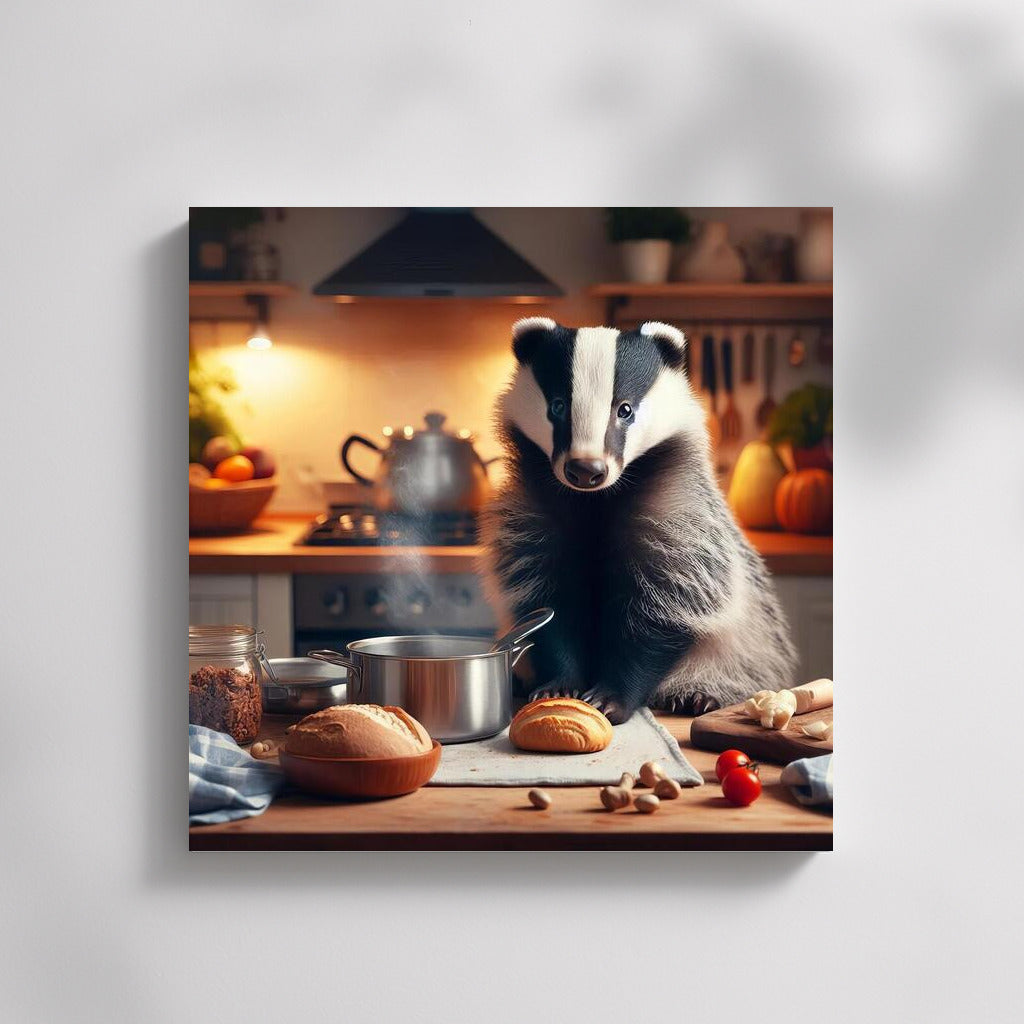 Chef Badger: Culinary Adventure in the Kitchen
