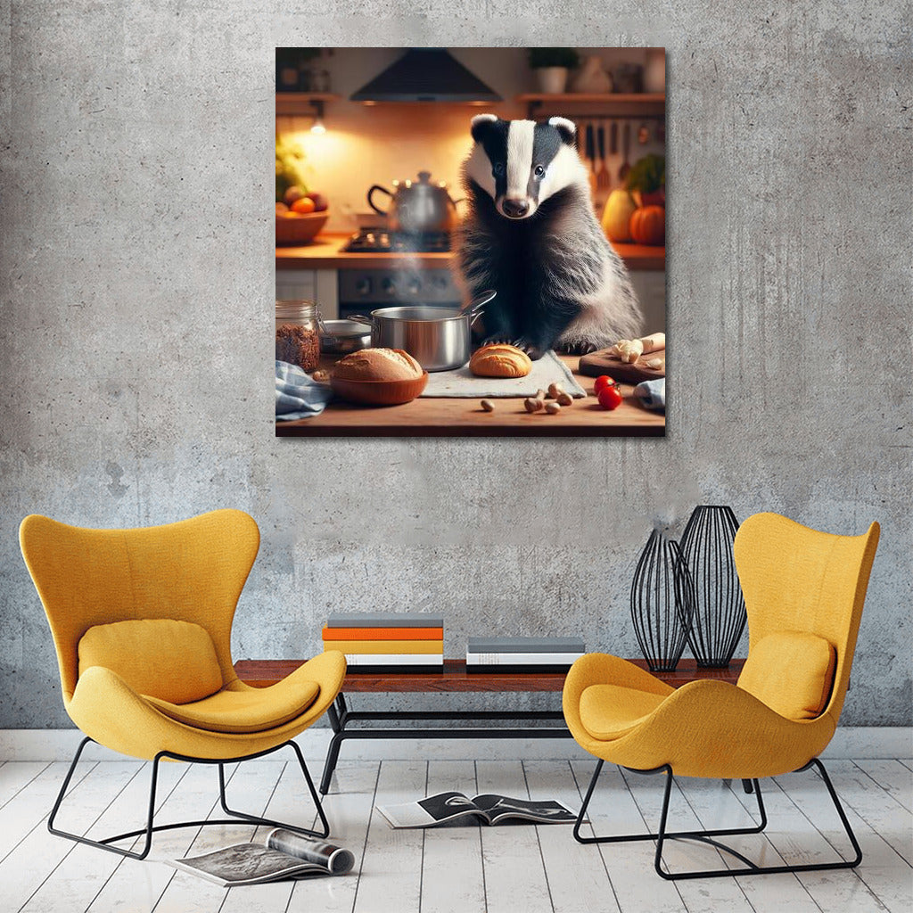 Chef Badger: Culinary Adventure in the Kitchen