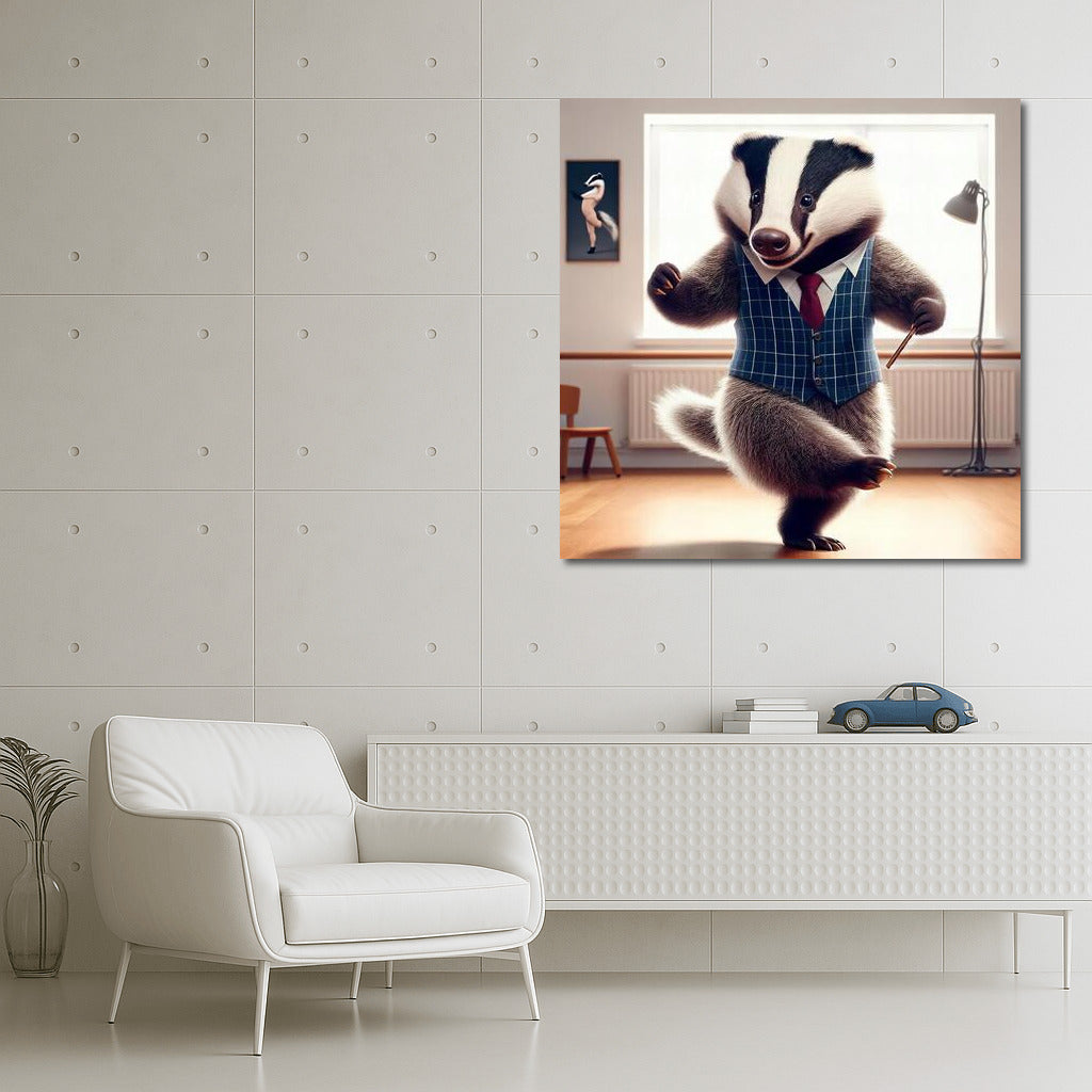 The Dancing Badger: Grace and Style in the Ballroom