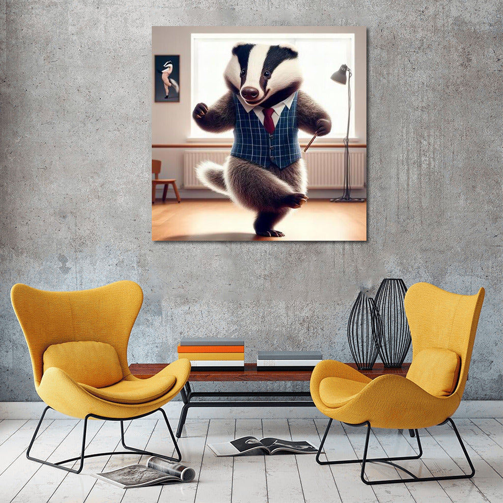 The Dancing Badger: Grace and Style in the Ballroom