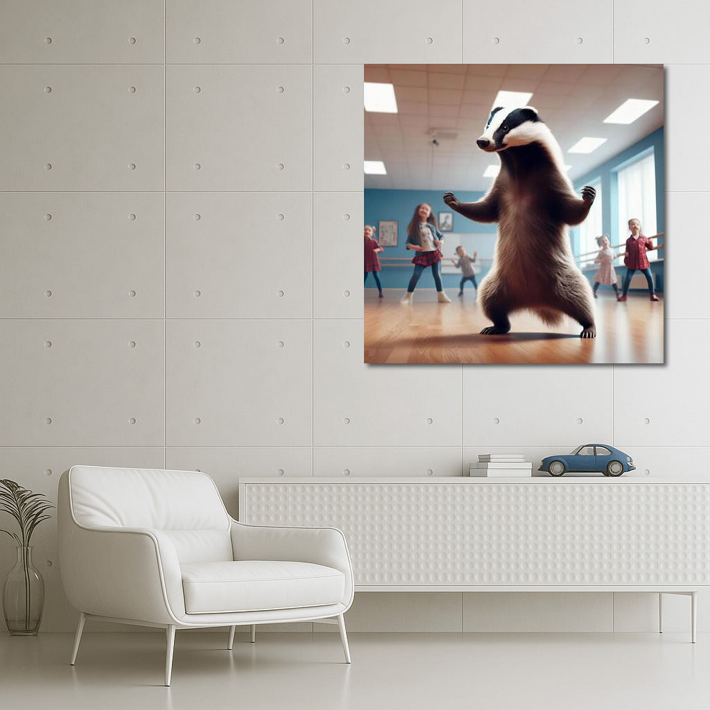 Badger on the Dance Floor: Dance Inspiration in the Studio