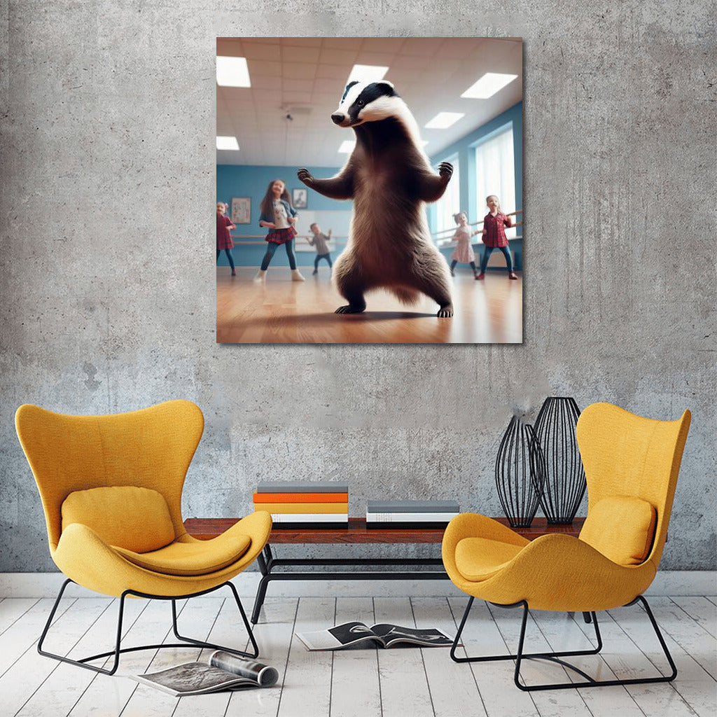 Badger on the Dance Floor: Dance Inspiration in the Studio