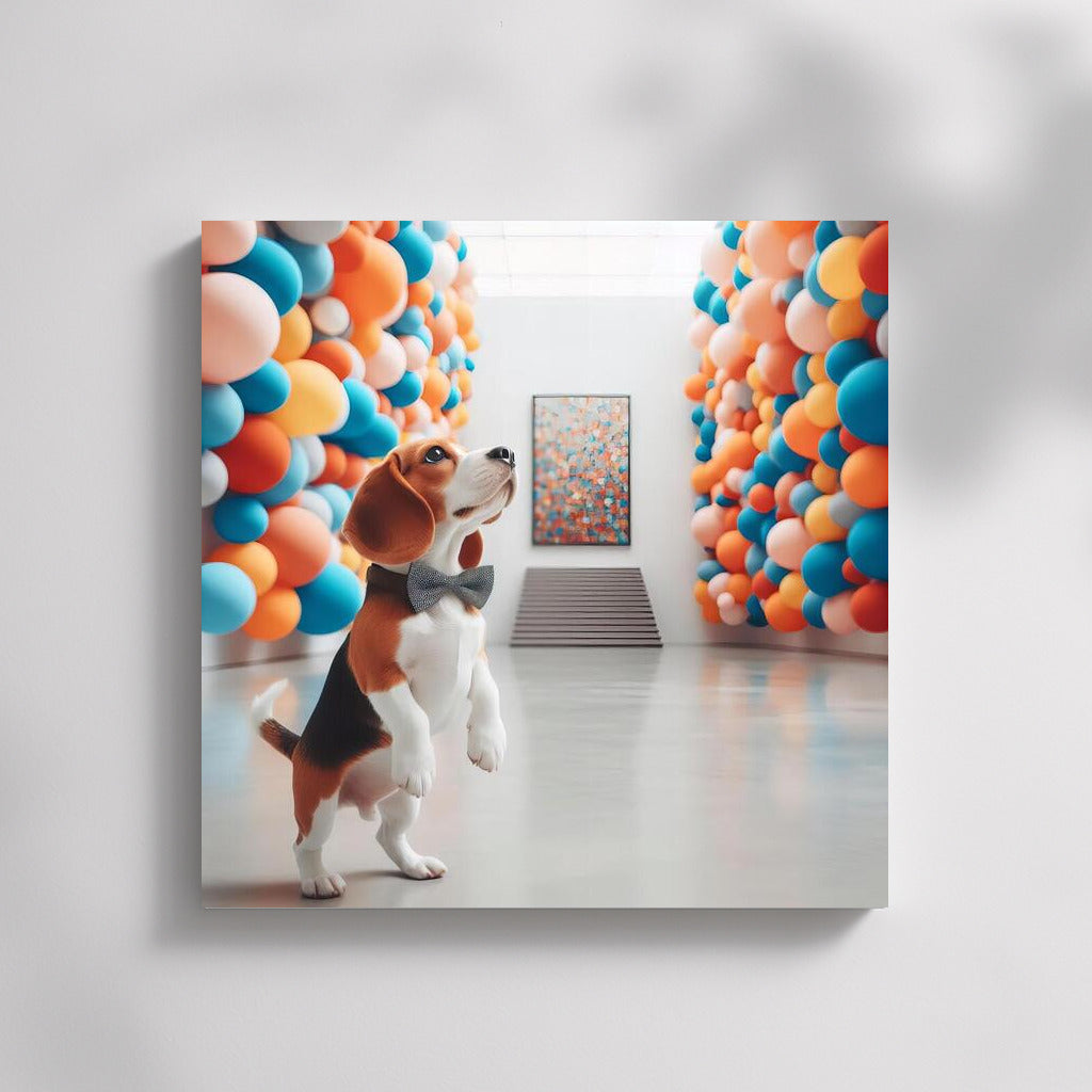 Beagle in the World of Bright Balls: Mischievous Adventures in the Contemporary Museum