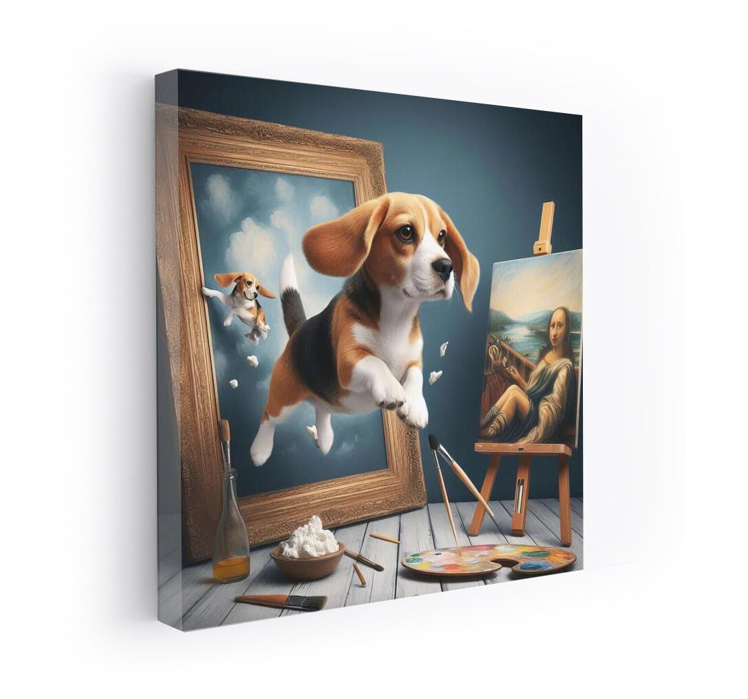 Beagle-Mage: Leap Through Art