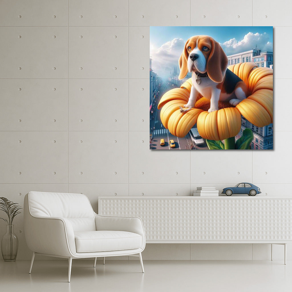 Beagle on the Flower Express: A Journey Around the World