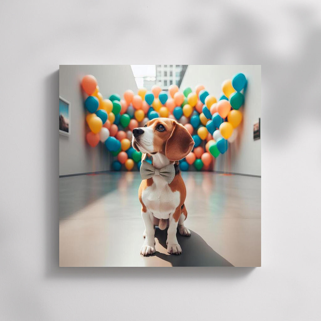 Beagle in the Modern Museum: Bright Decor for Your Interior