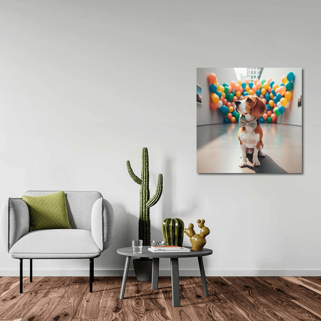 Beagle in the Modern Museum: Bright Decor for Your Interior