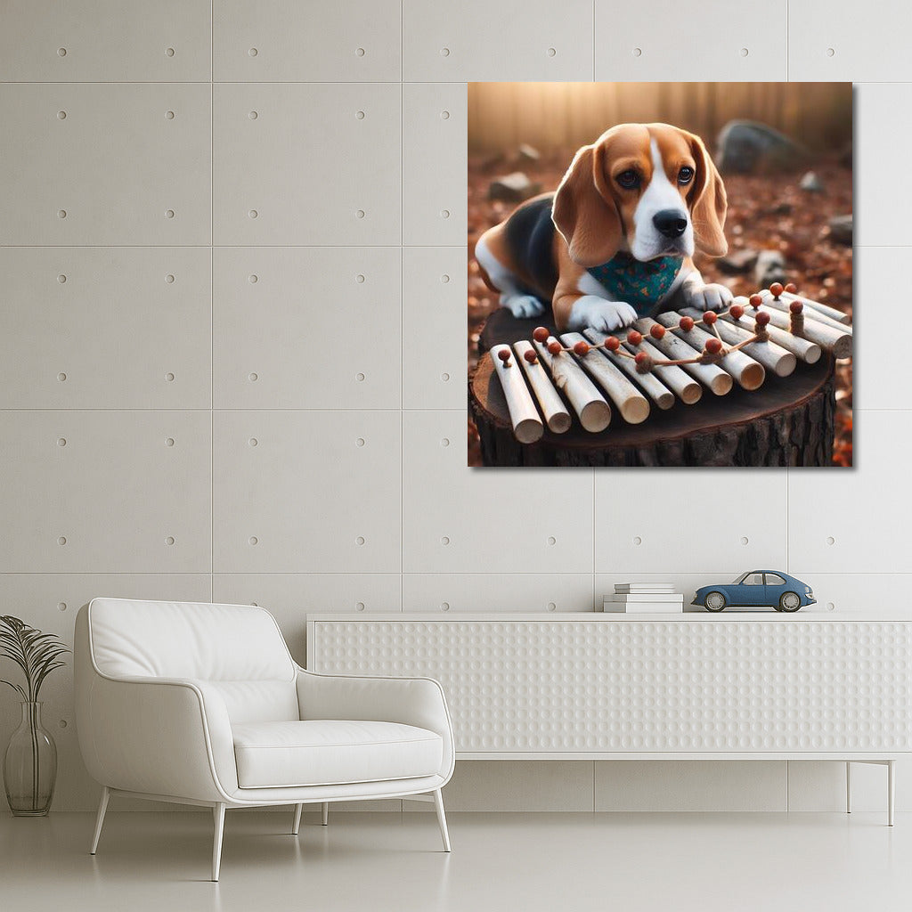 Beagle and the Dinosaur Xylophone: A Musical Fantasy