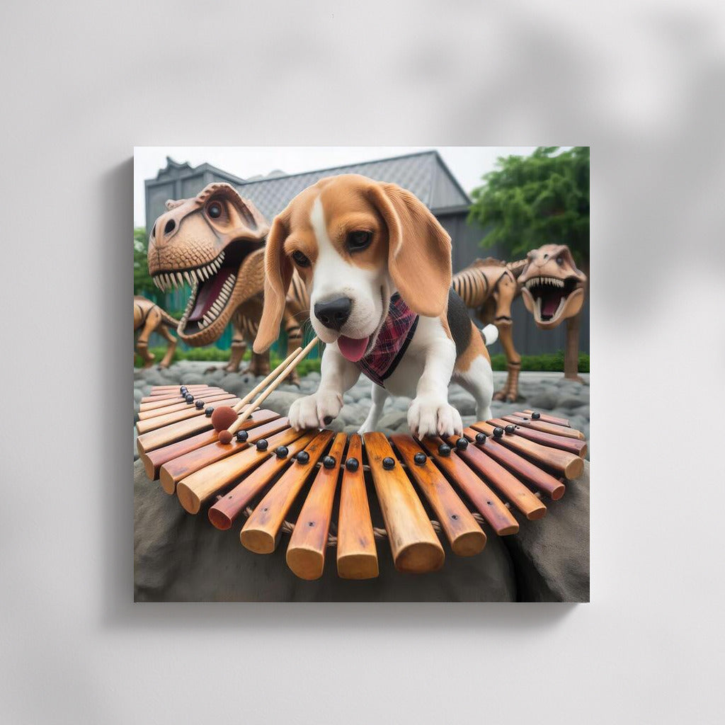 Beagle and the Dinosaur Bone Xylophone: A Musical Adventure