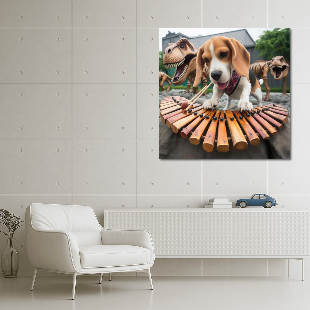 Beagle and the Dinosaur Bone Xylophone: A Musical Adventure