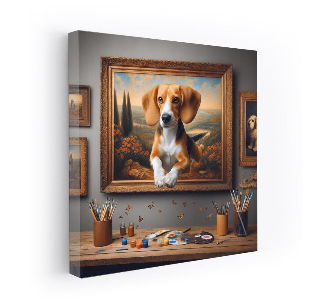 Runaway Beagle: A Journey Through the World of Art