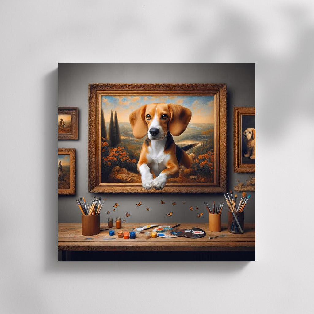Runaway Beagle: A Journey Through the World of Art