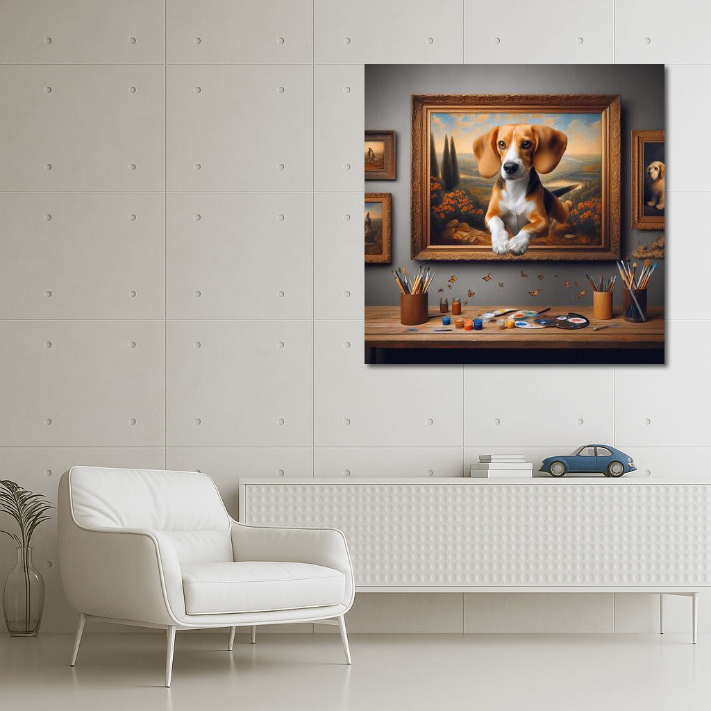 Runaway Beagle: A Journey Through the World of Art