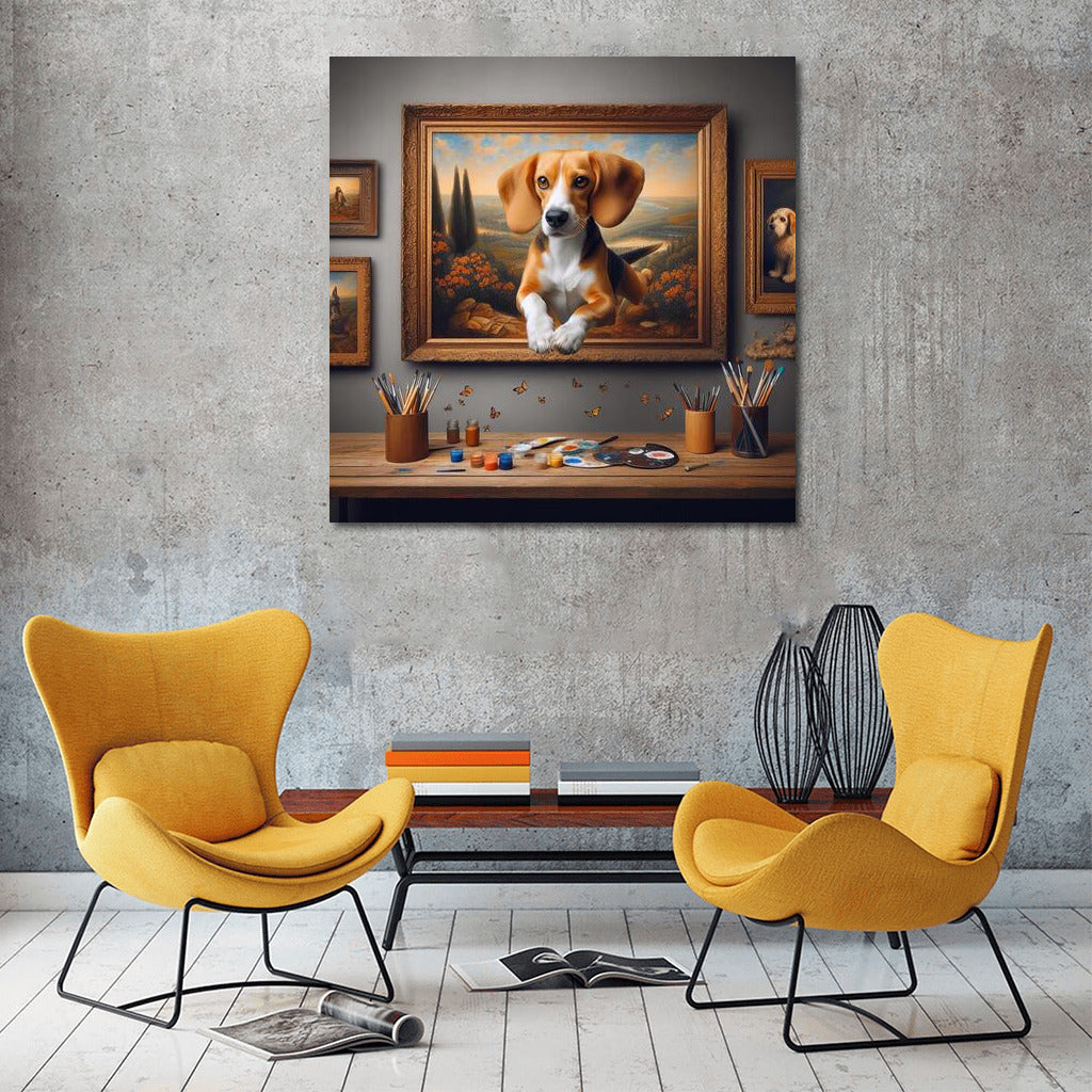 Runaway Beagle: A Journey Through the World of Art