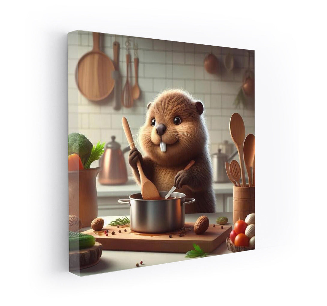 Beaver in the Kitchen: Dinner with Comfort and Charm
