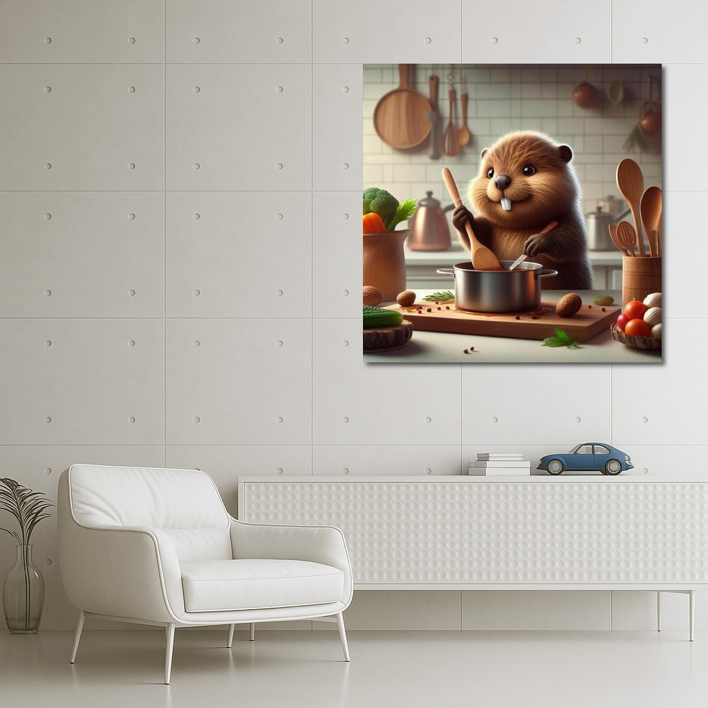 Beaver in the Kitchen: Dinner with Comfort and Charm