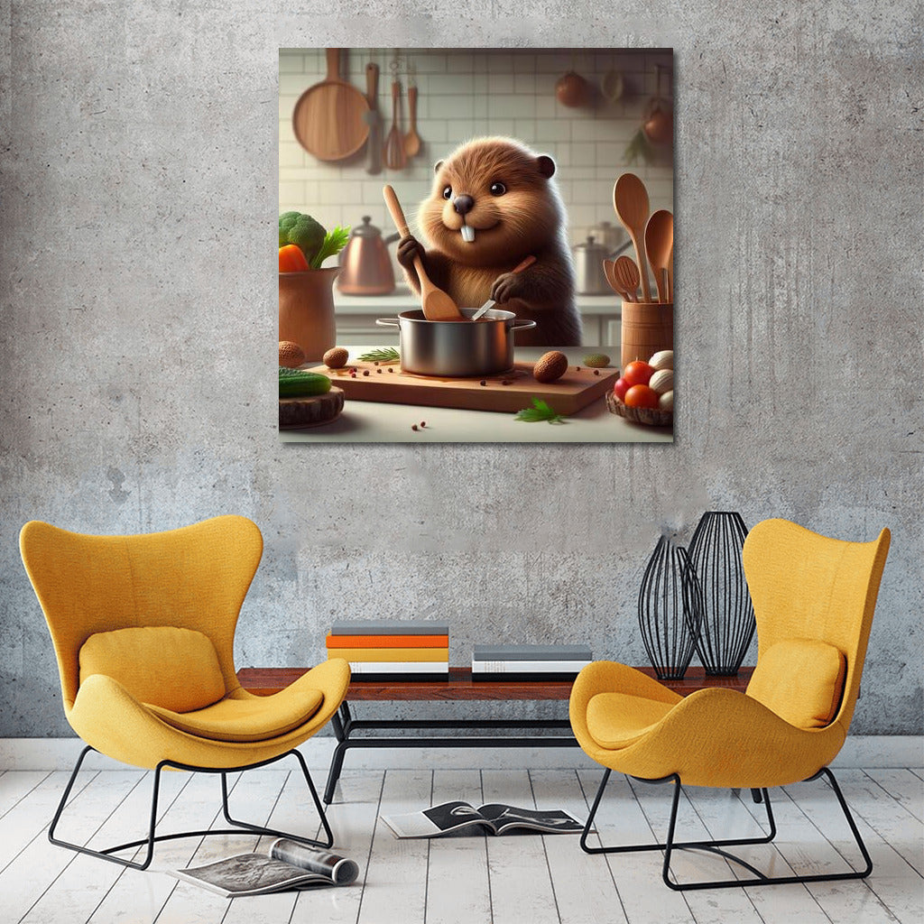 Beaver in the Kitchen: Dinner with Comfort and Charm