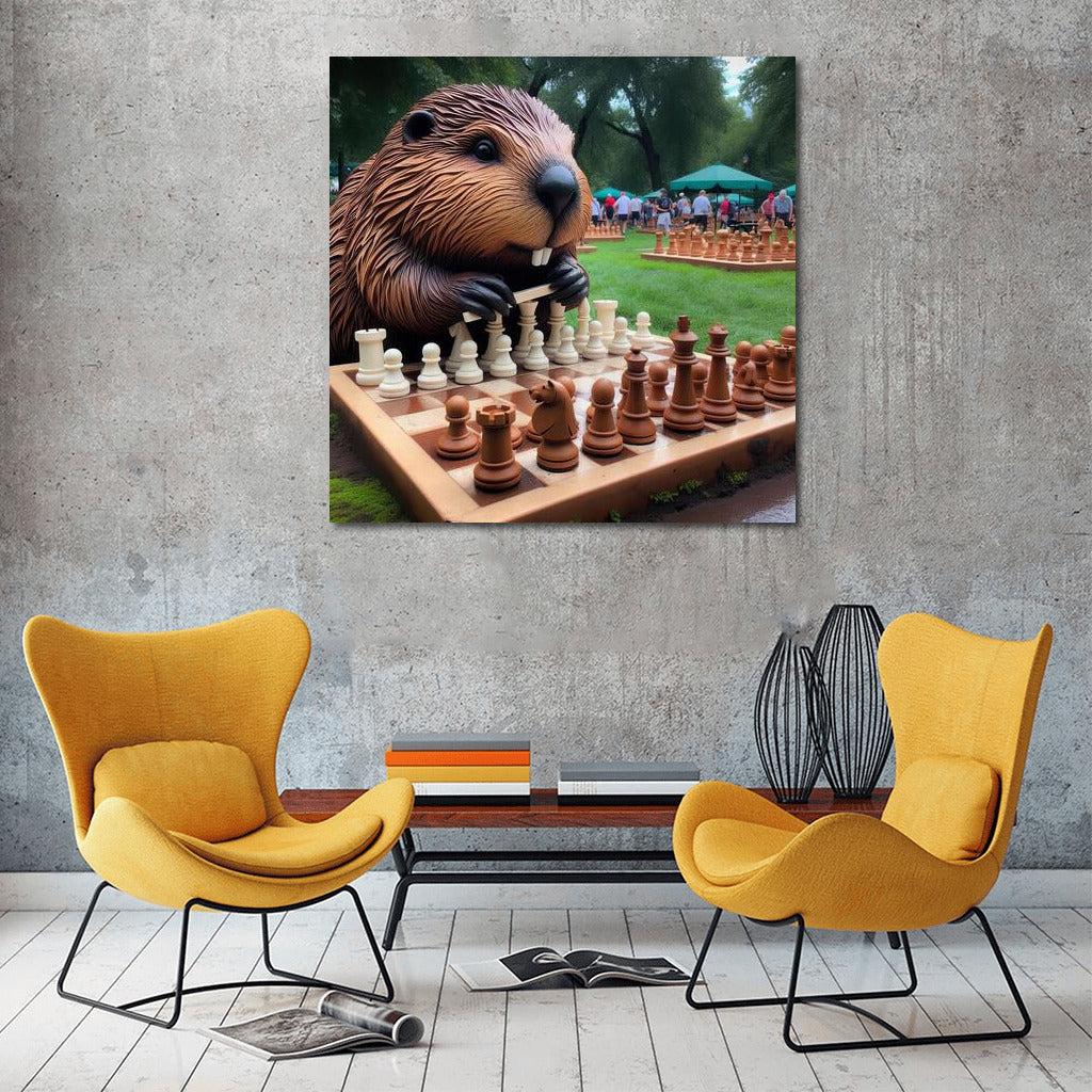 Chess Master: Beaver in the Park - A Game of Nature and Strategy